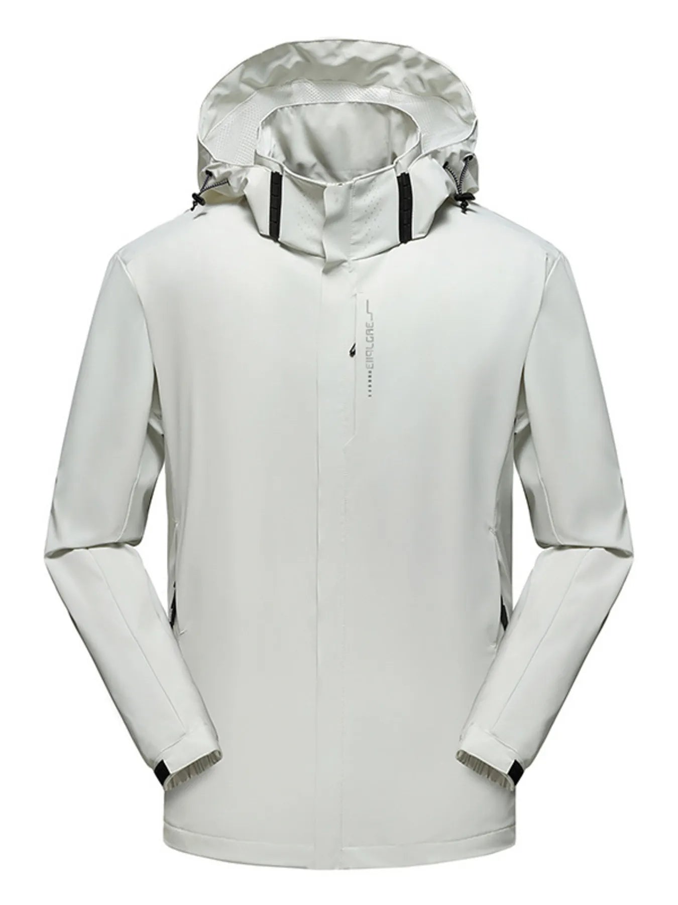 men’s structured puffer jacket with chest pockets