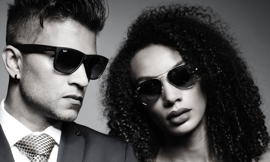 Donjane! best sellers newsletter image – fashionable man and woman in sunglasses and suits, Too Fine For Basic