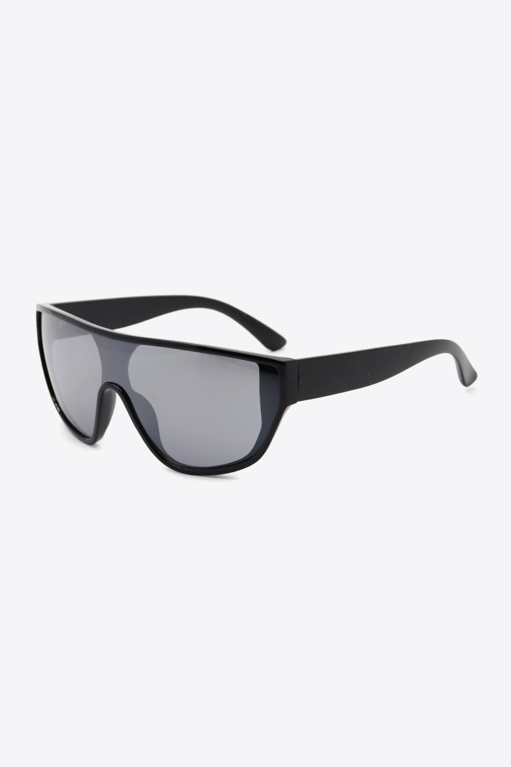 UV400 Polycarbonate Wayfarer Sunglasses Black One Size