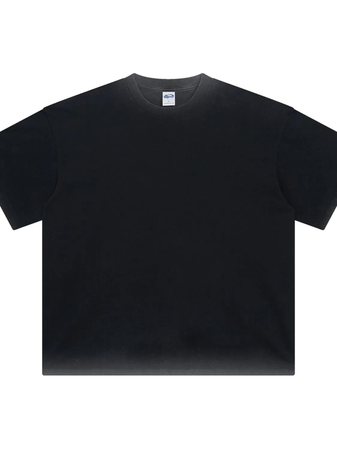 Men's Round Neck Half Sleeve T-Shirt Black