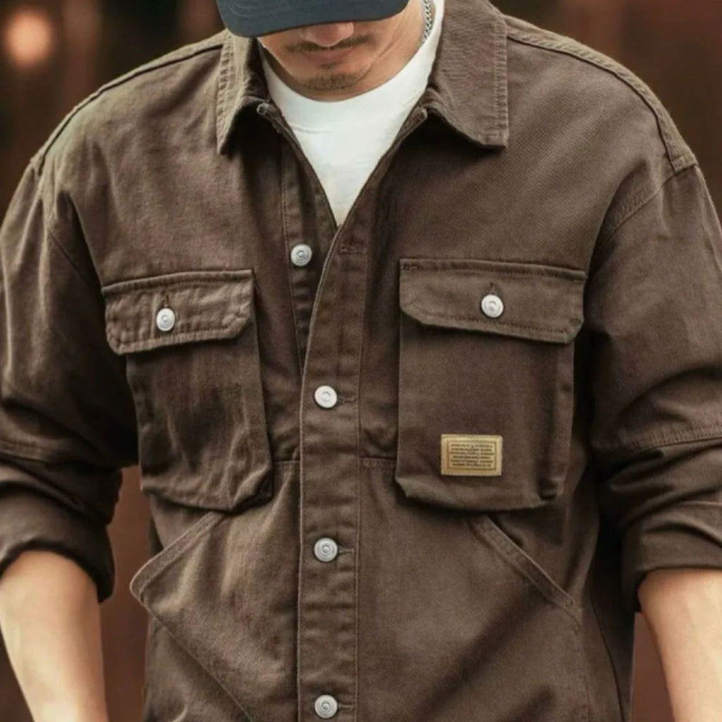 Looking for a men's jacket or Outerwear? This is the latter|  Donjane