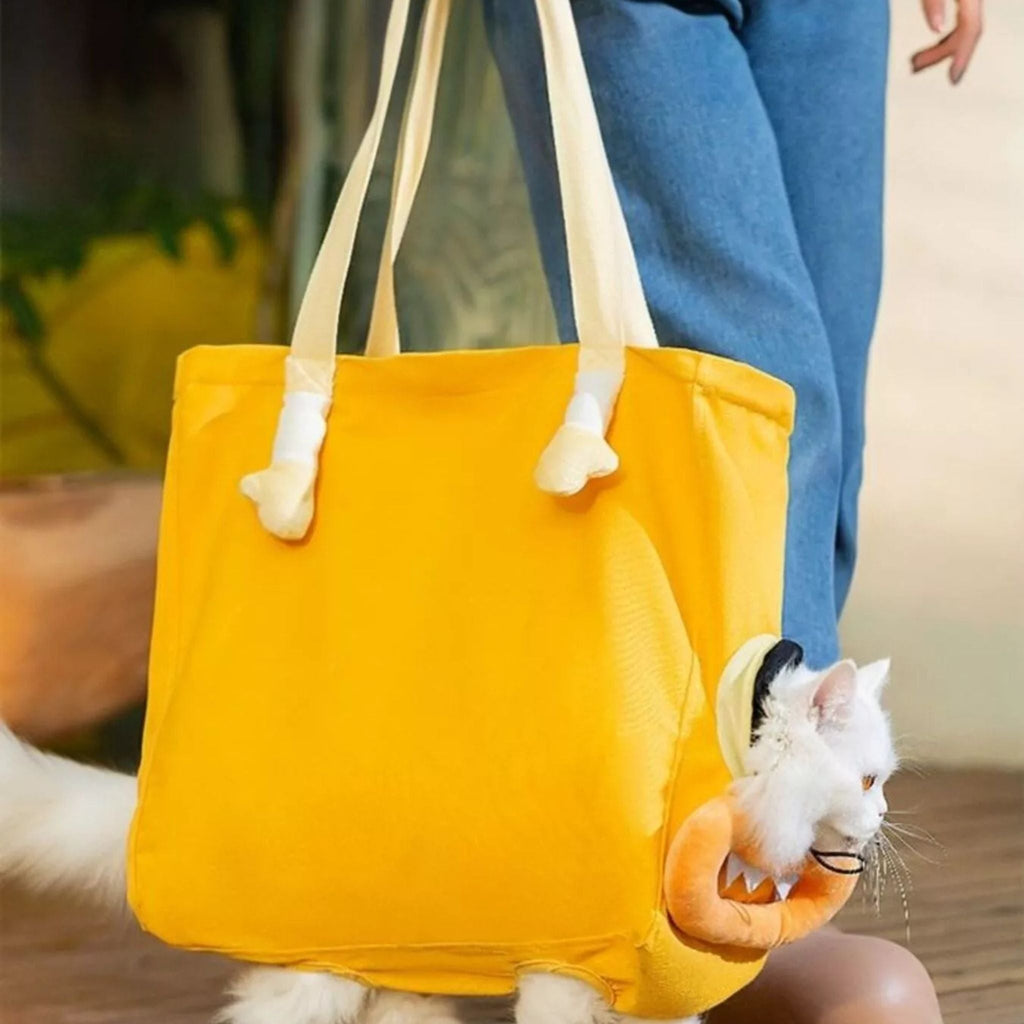 Yellow pet bag donjane