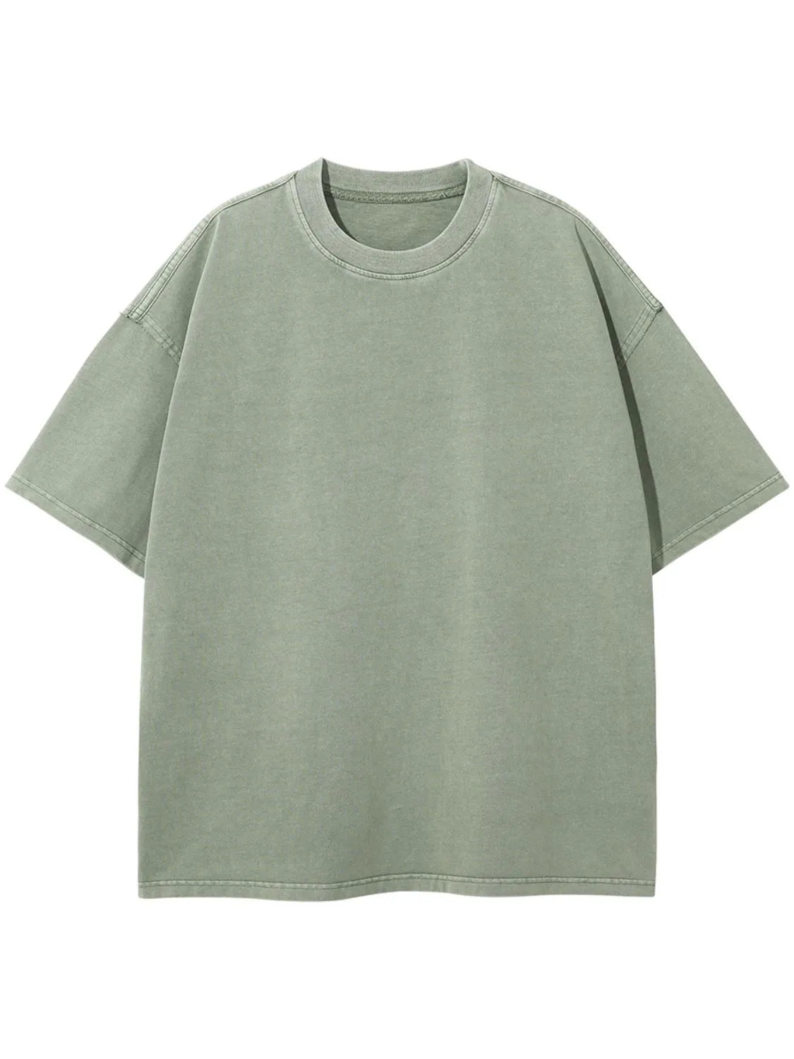 Men's Round Neck Half Sleeve T-Shirt Sage