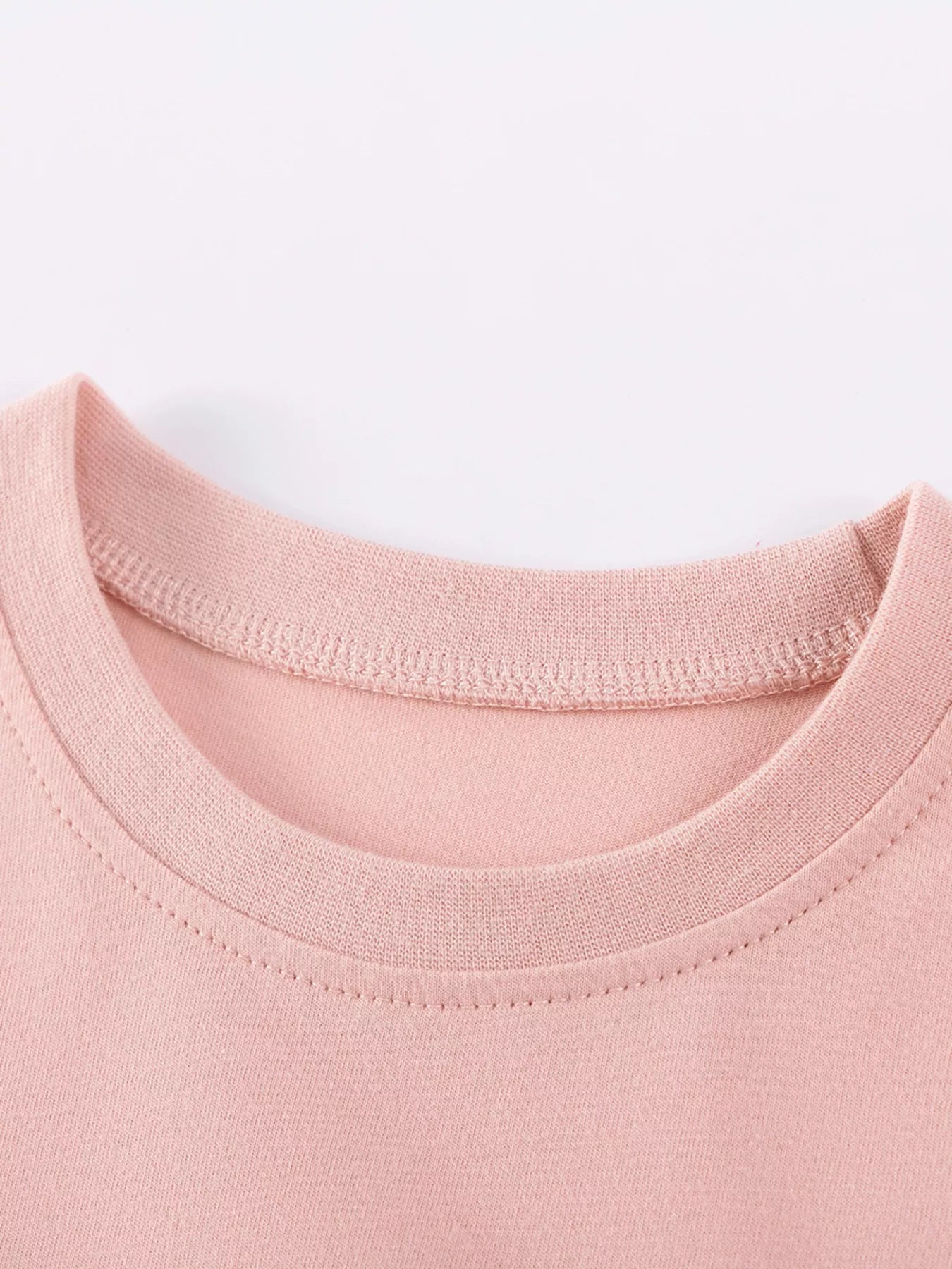 women's children's bow short sleeve dress - lifestyle shot