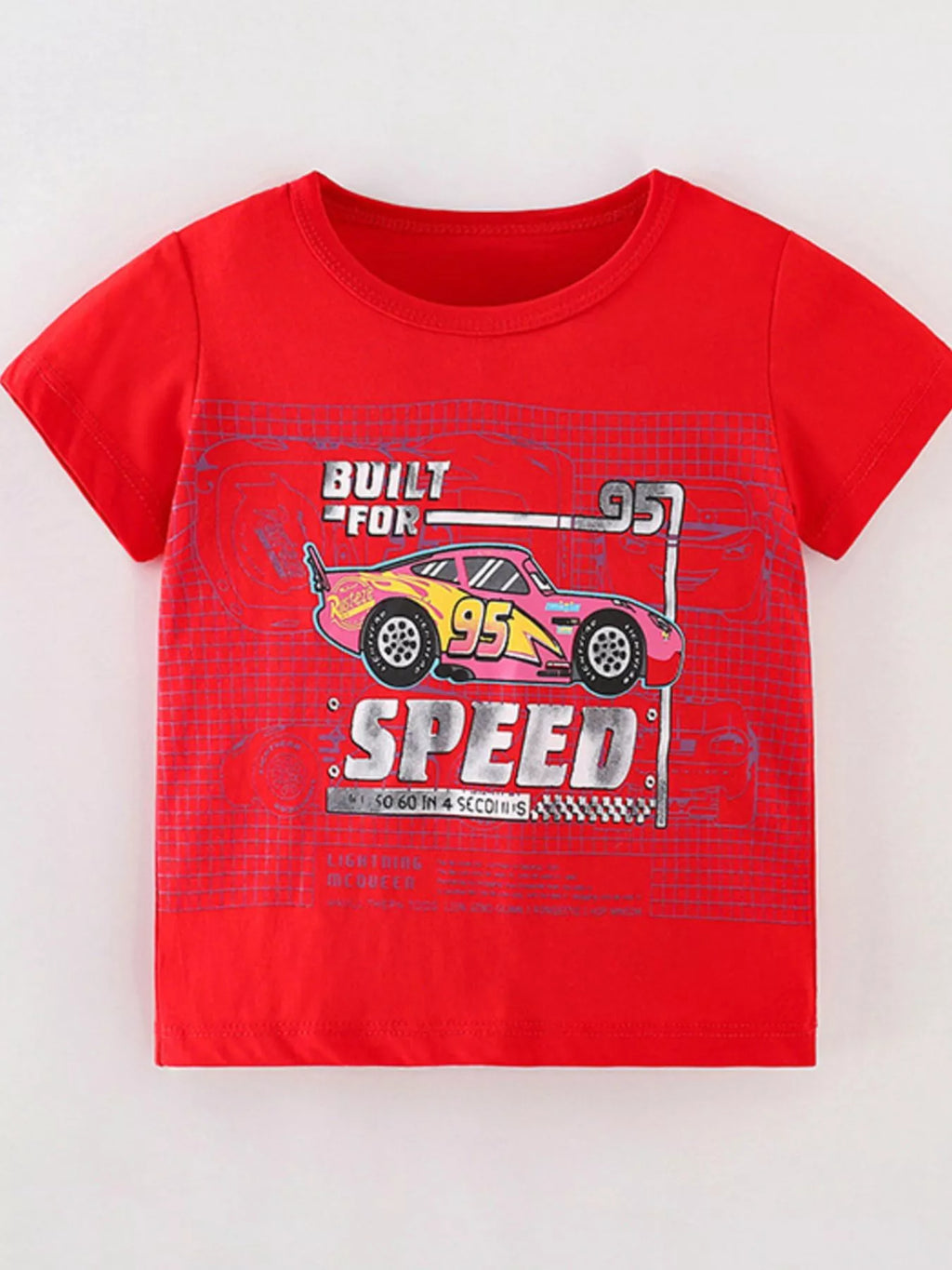 women's children's graphic round neck t-shirt - main product image