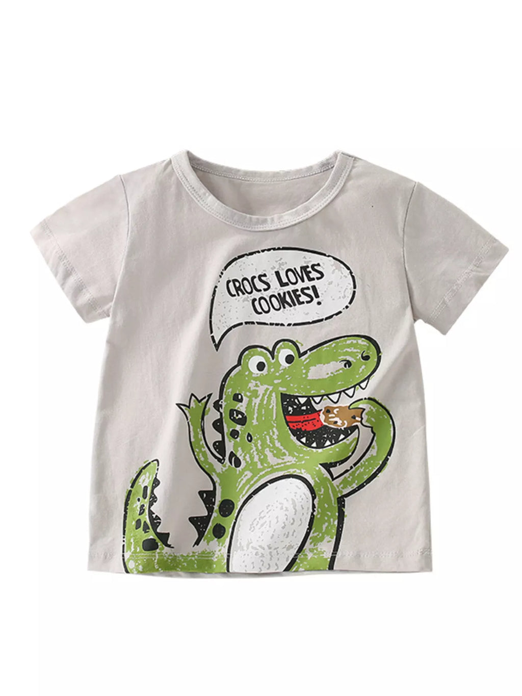 women's children's dinosaur short sleeve t-shirt - product showcase