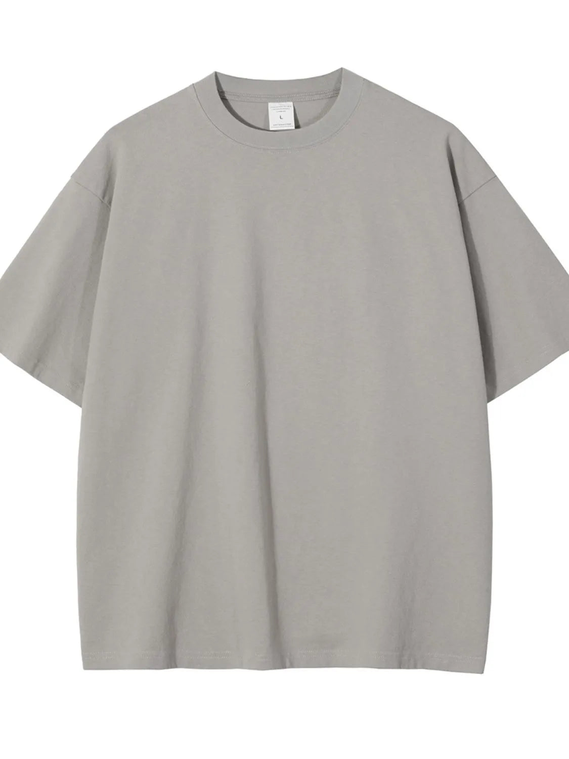 Men's Round Neck Half Sleeve T-Shirt Gray