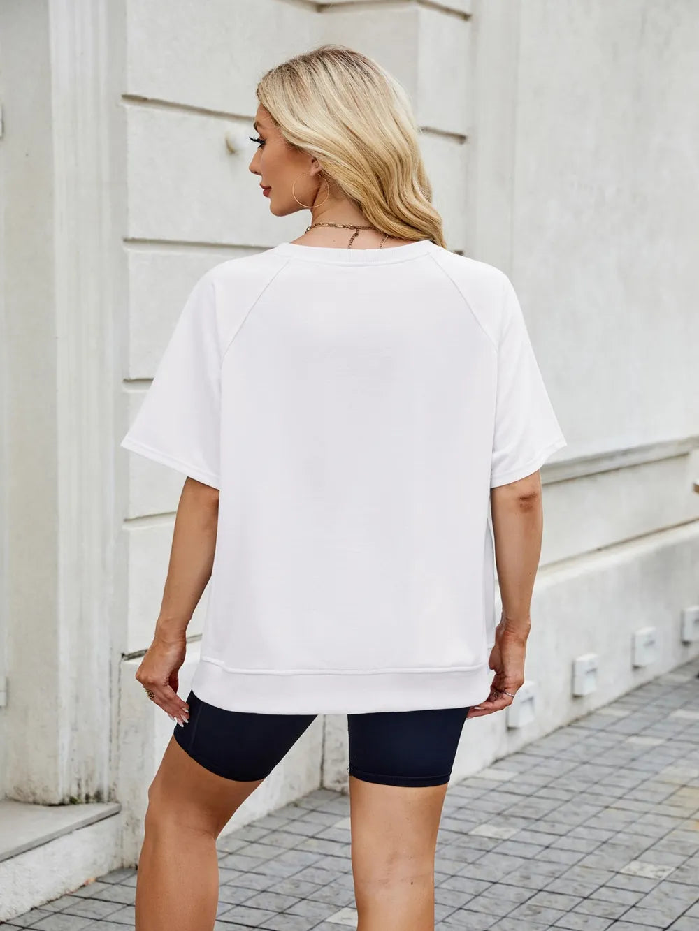 Round Neck Short Sleeve T-Shirt