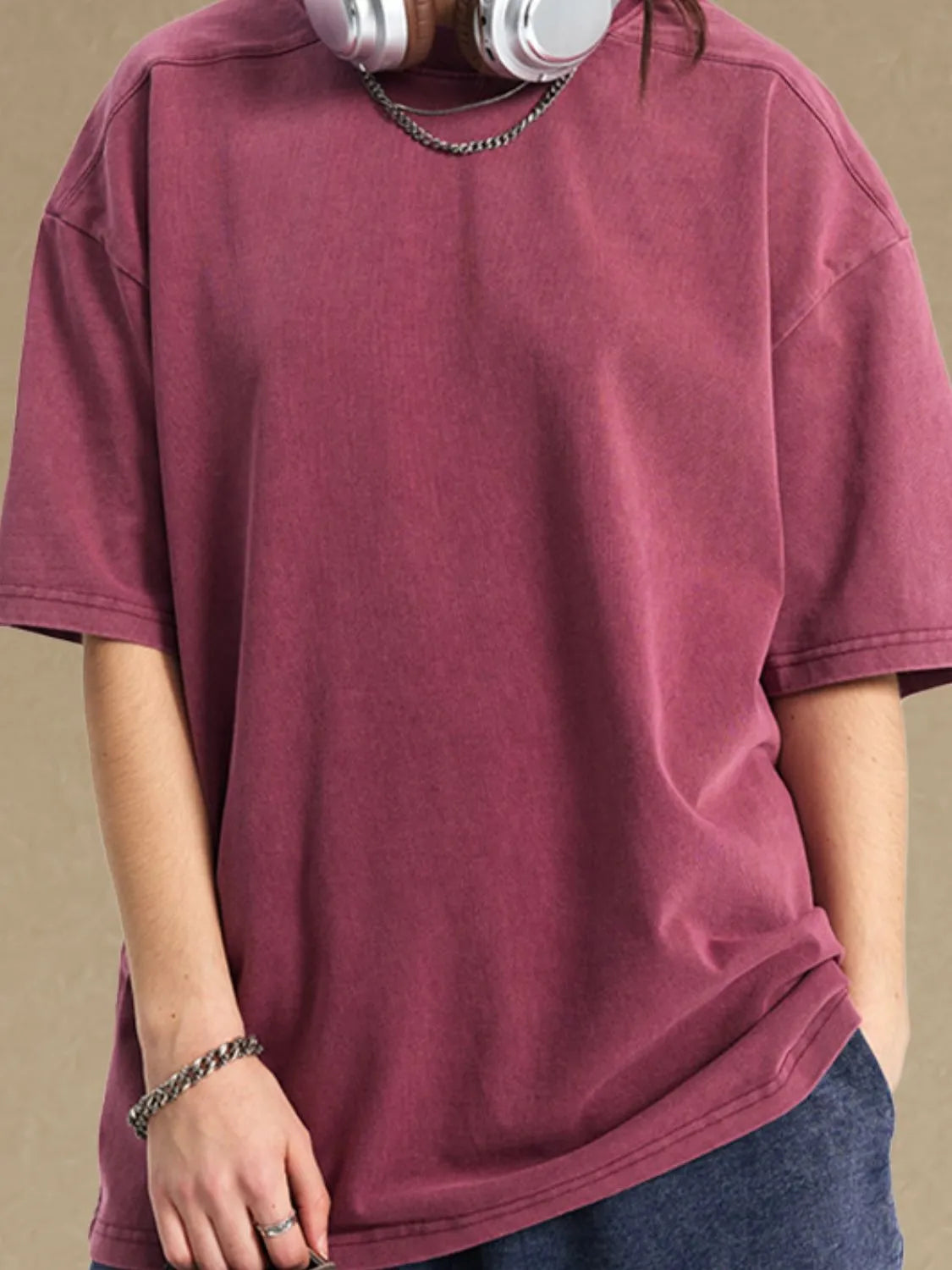 Men's Round Neck Half Sleeve T-Shirt