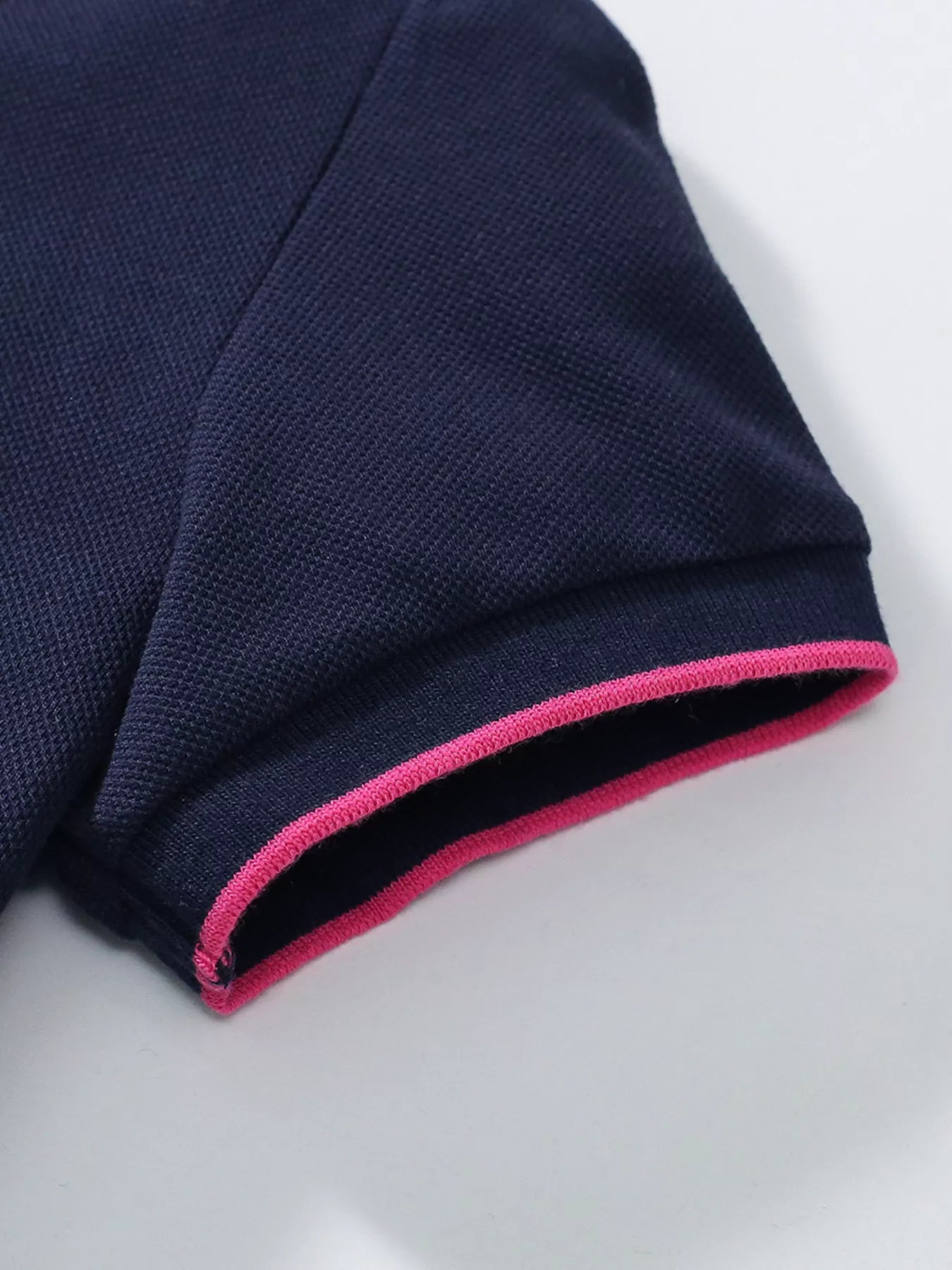 women's children's short sleeve polo dress - extra view