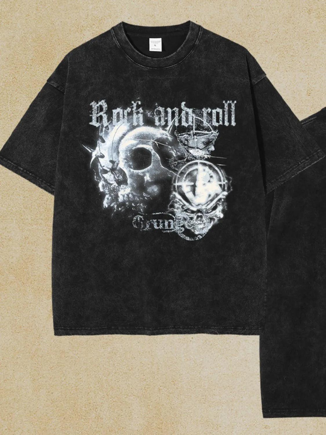 Men's Graphic Round Neck Half Sleeve T-Shirt