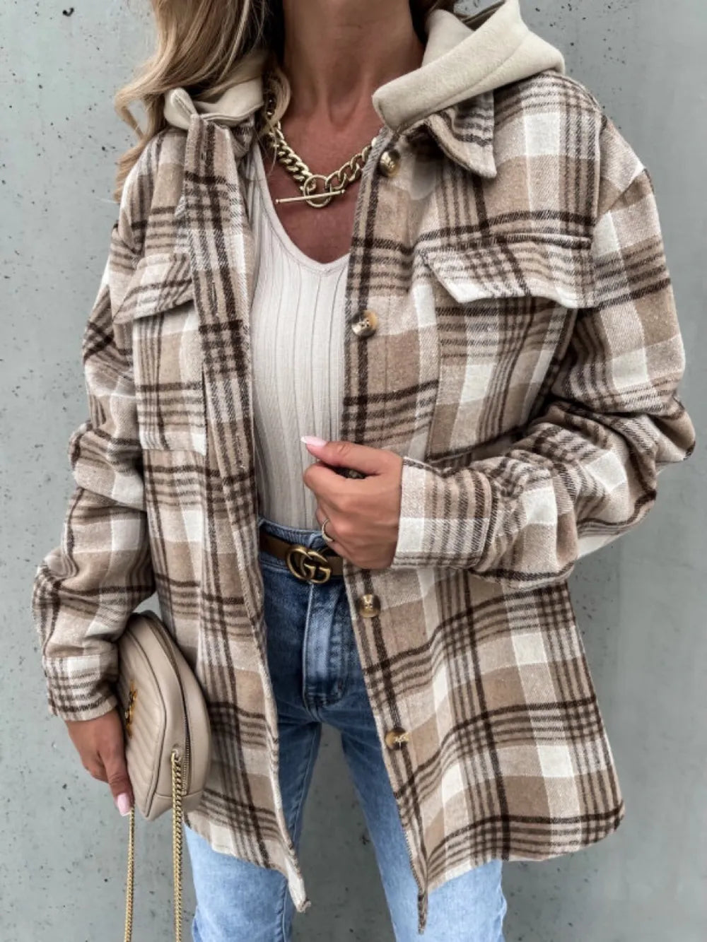 belted winter jacket for women for crisp fall mornings