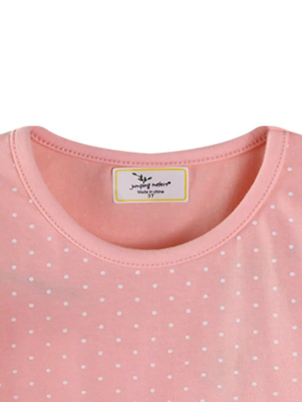 women's children's rabbit ruffle sleeve t-shirt - lifestyle shot