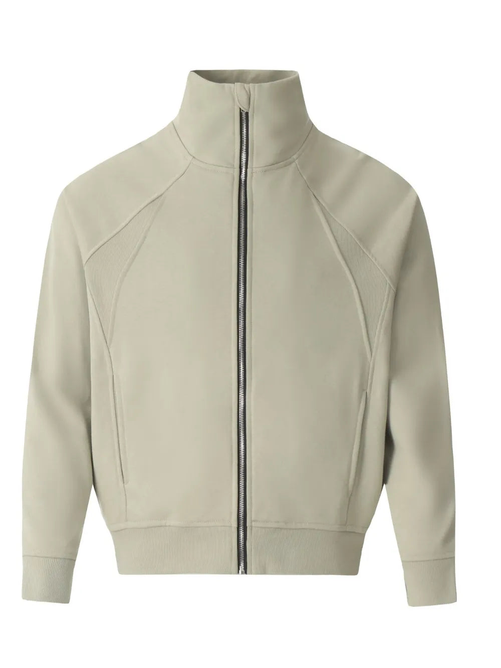 Men's Zip Up Stand Collar Jacket Sage