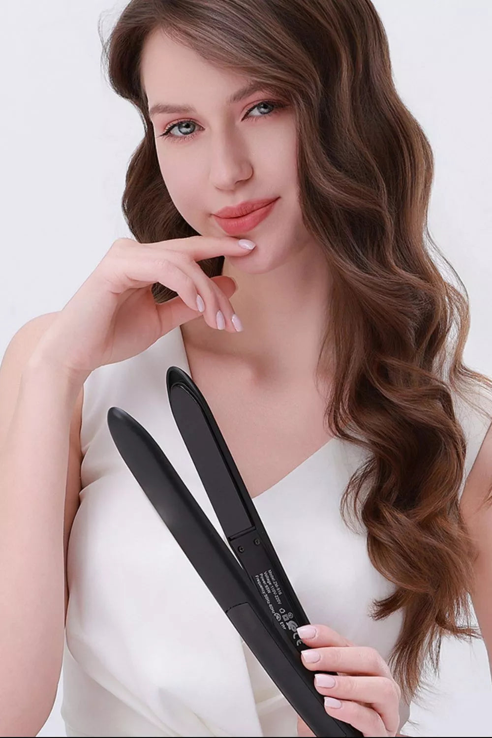 2-in-1 curling & straightening - detail shot