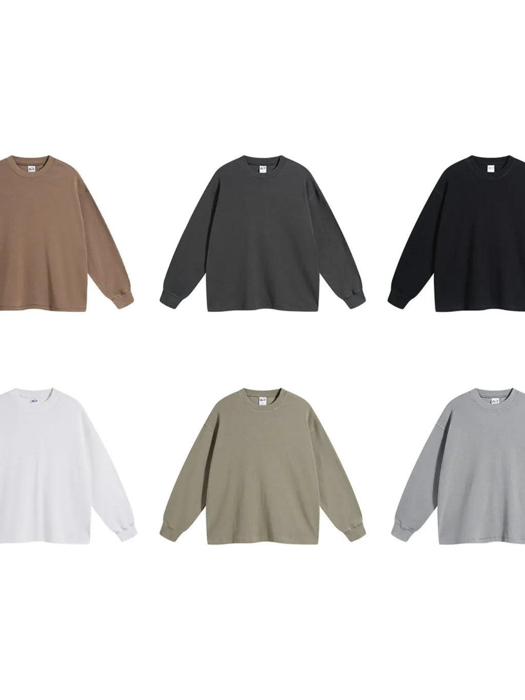 Men's Round Neck Long Sleeve T-Shirt