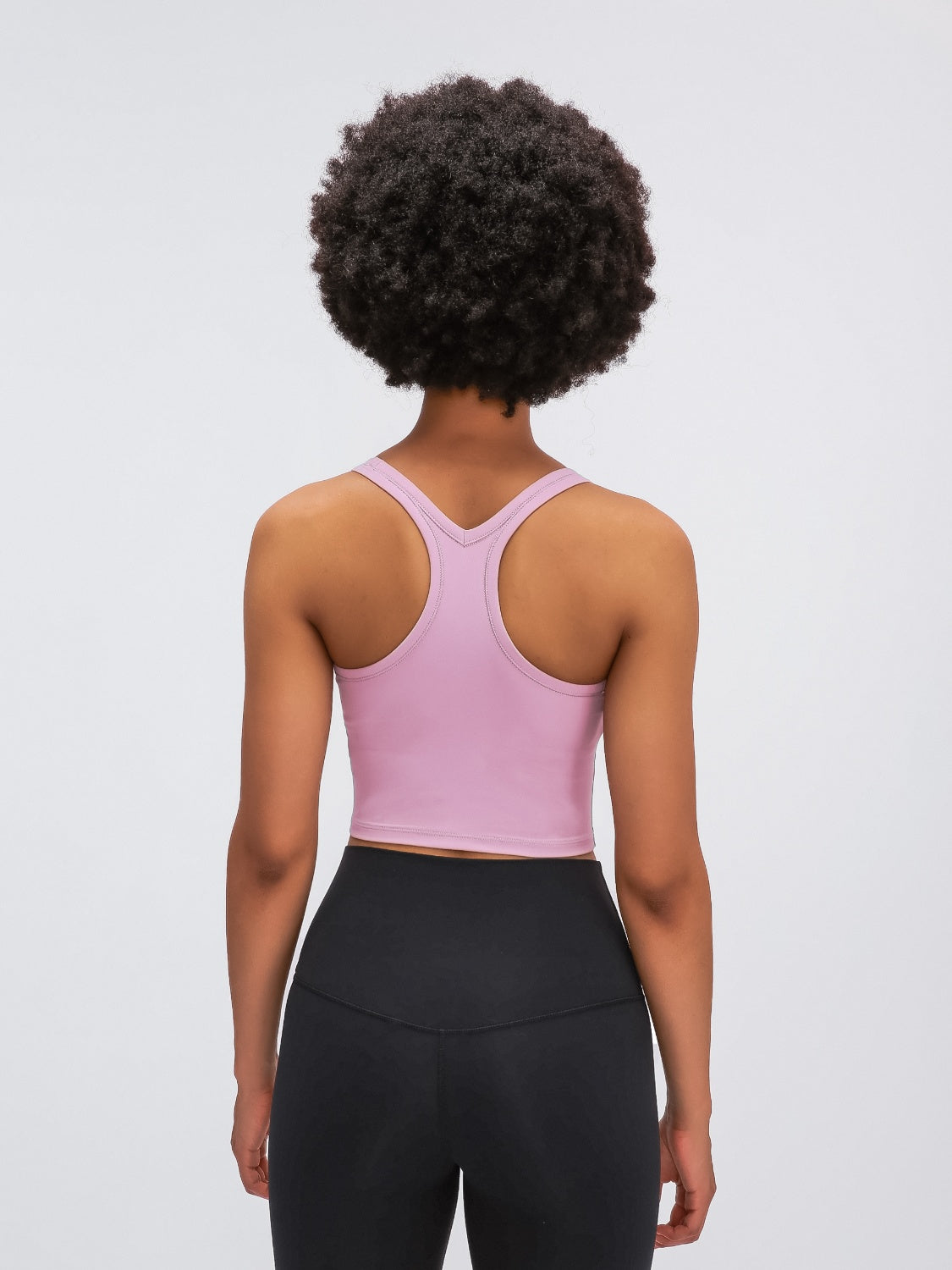 Millennia Scoop Neck Active Tank with Detachable Chest Pads