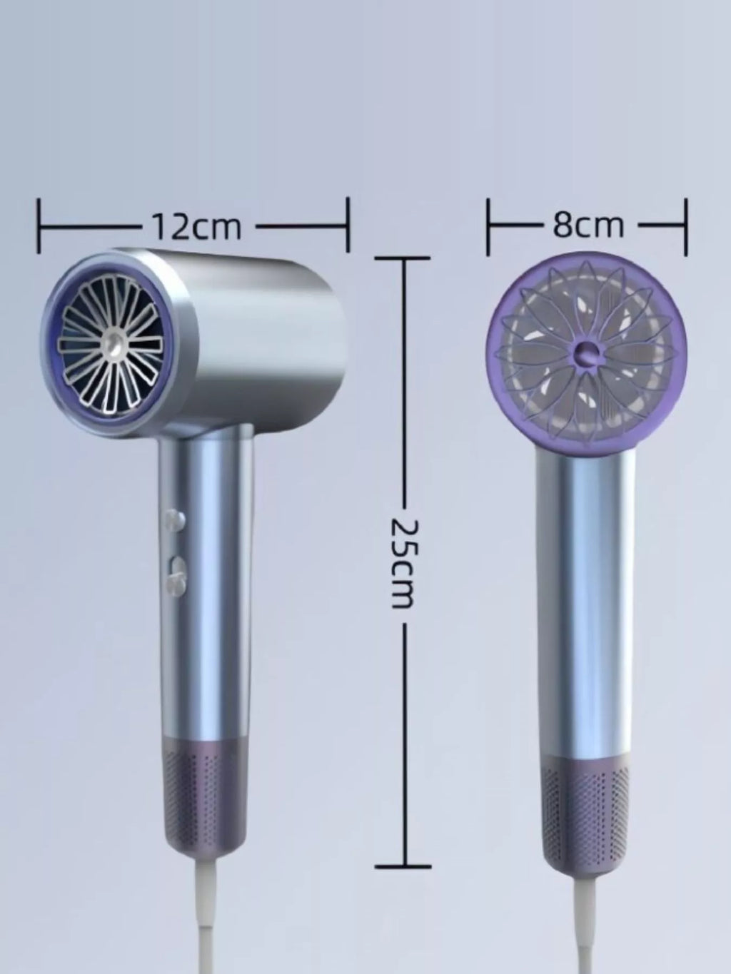 negative ions household hair dryer - styling option