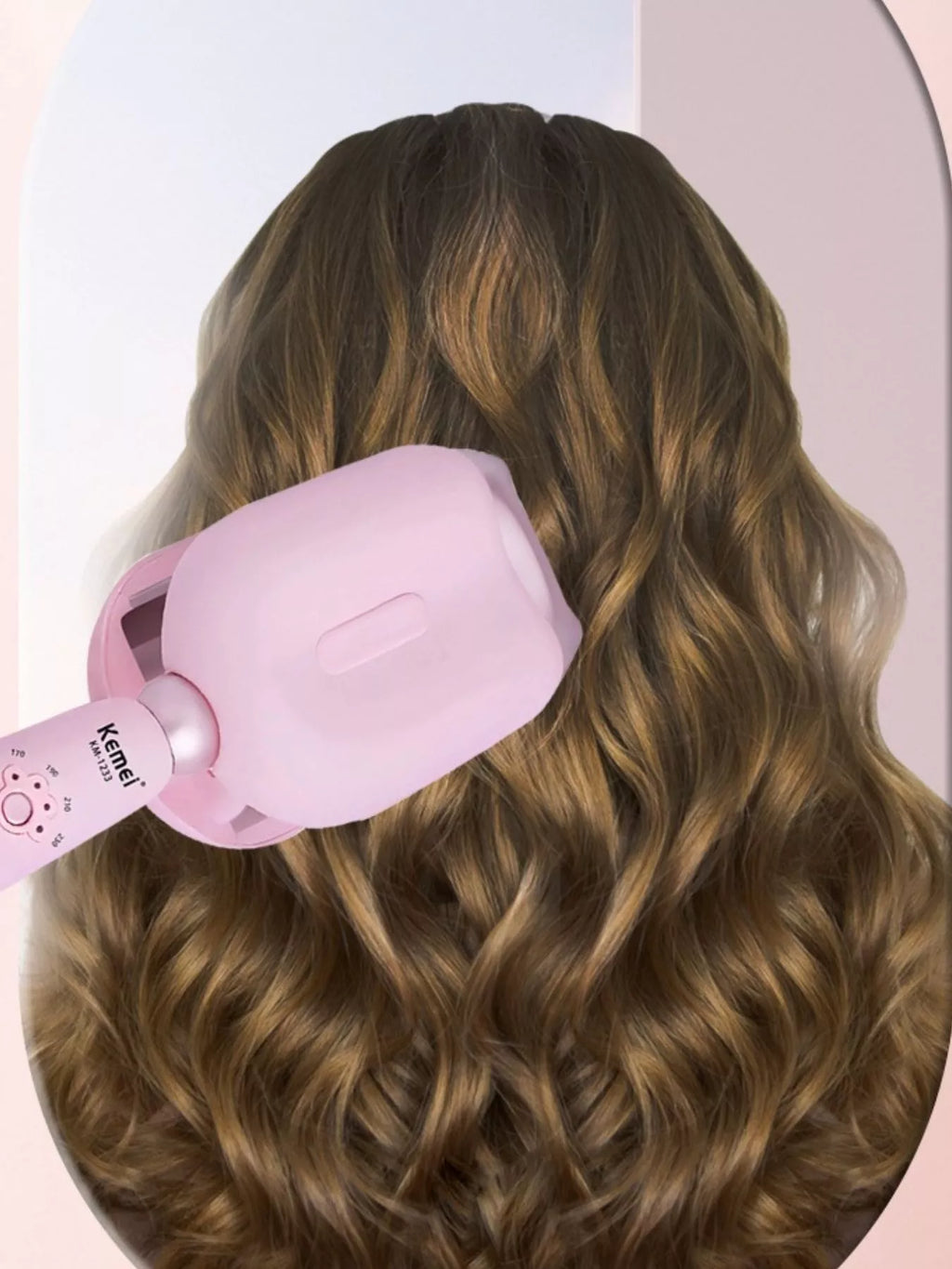 negative ions hair curling iron - extra view