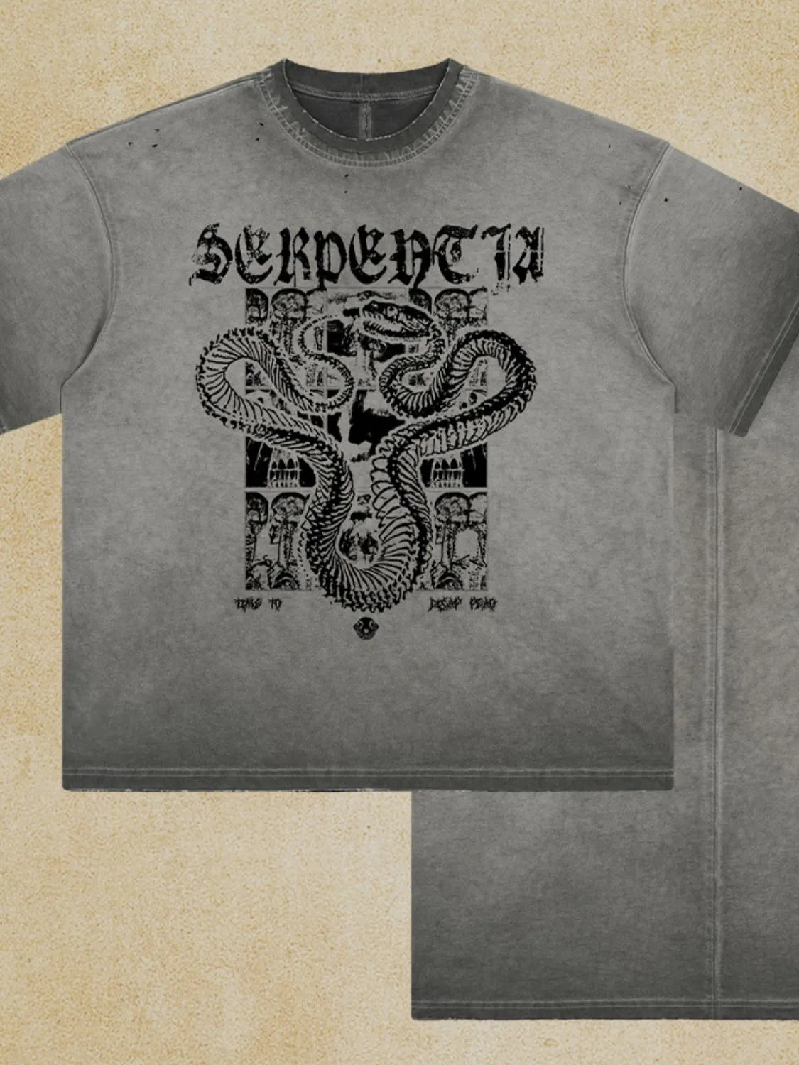 Men's Graphic Round Neck Half Sleeve T-Shirt