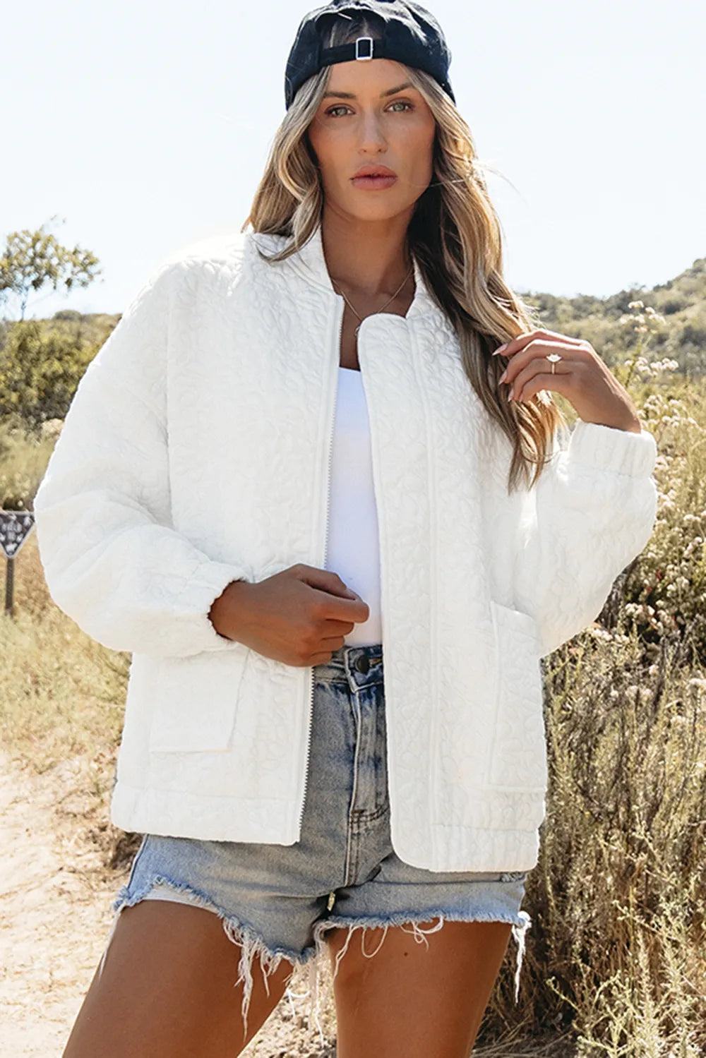 zip-front winter jacket for women for crisp fall mornings