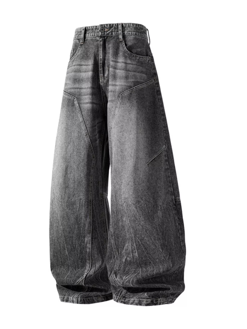 men's men's plus size wide leg jeans - product detail