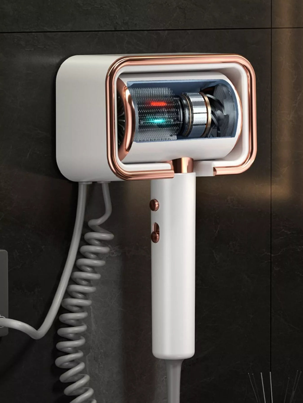 constant temperature household hair dryer - alternate angle