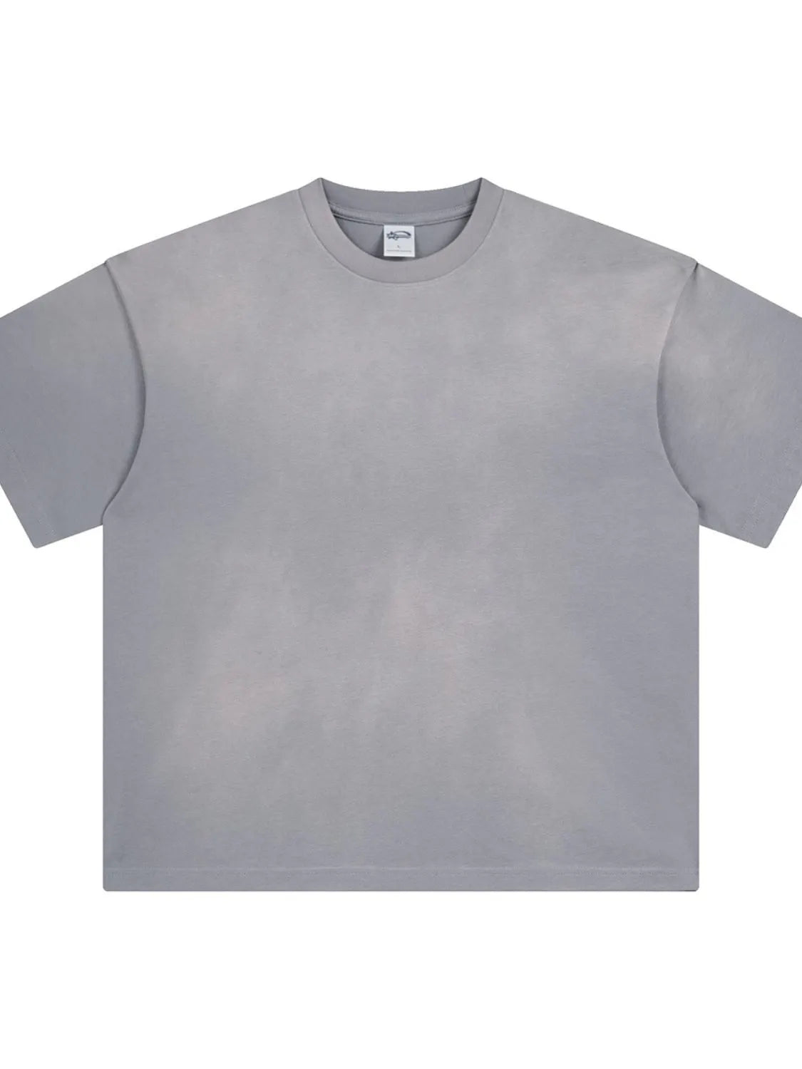 Men's Round Neck Half Sleeve T-Shirt Gray