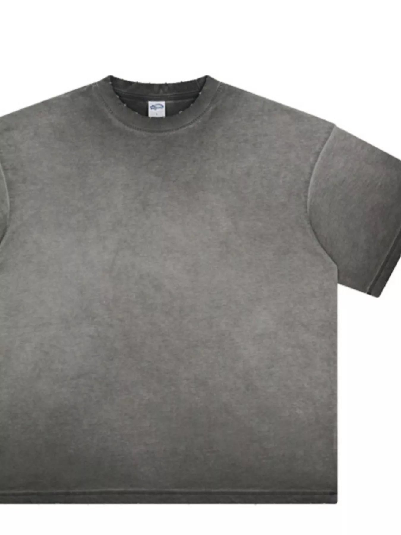 men's men's vintage washed oversized t-shirt - back view