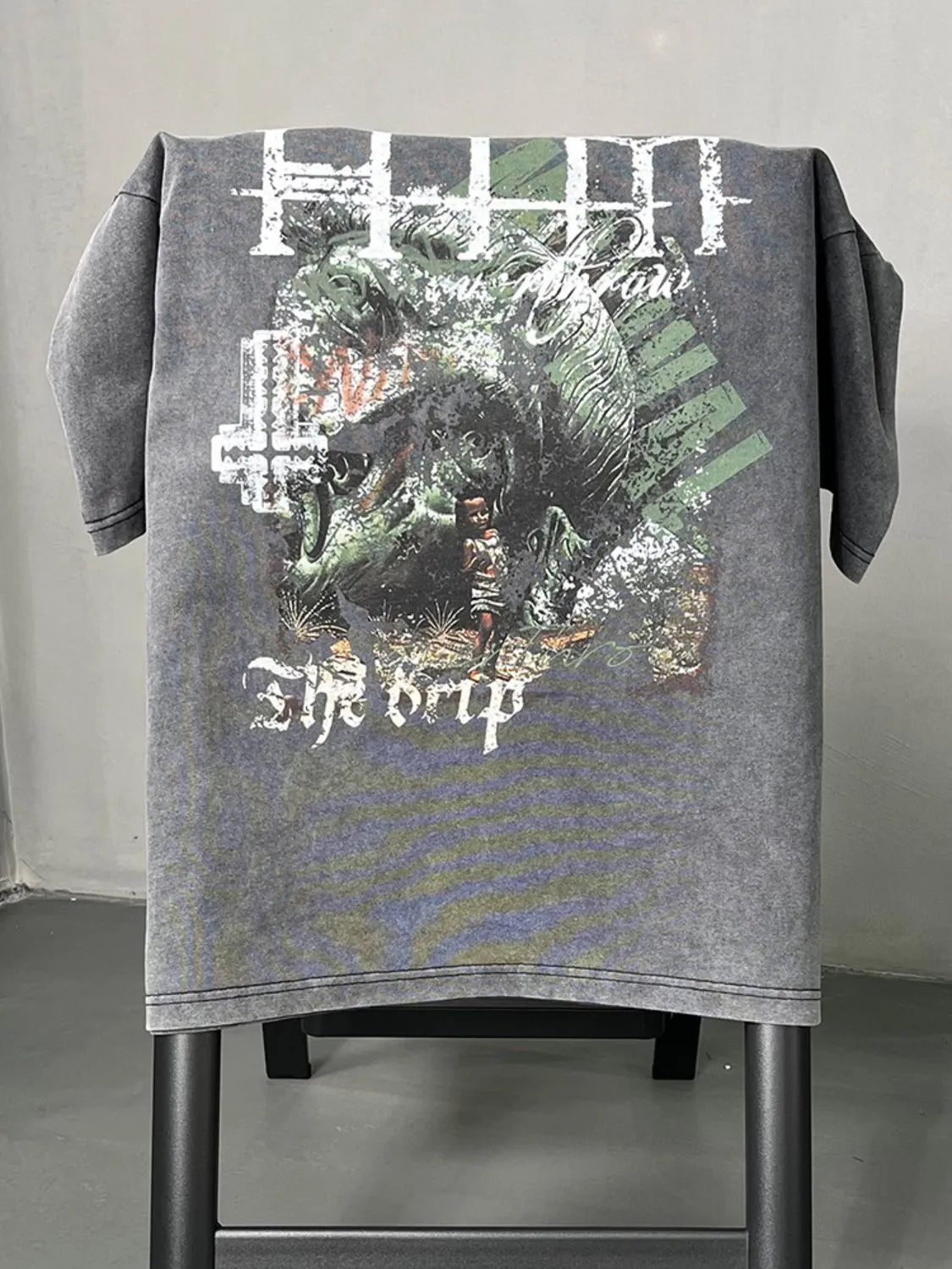 Men's Graphic Round Neck Half Sleeve T-Shirt