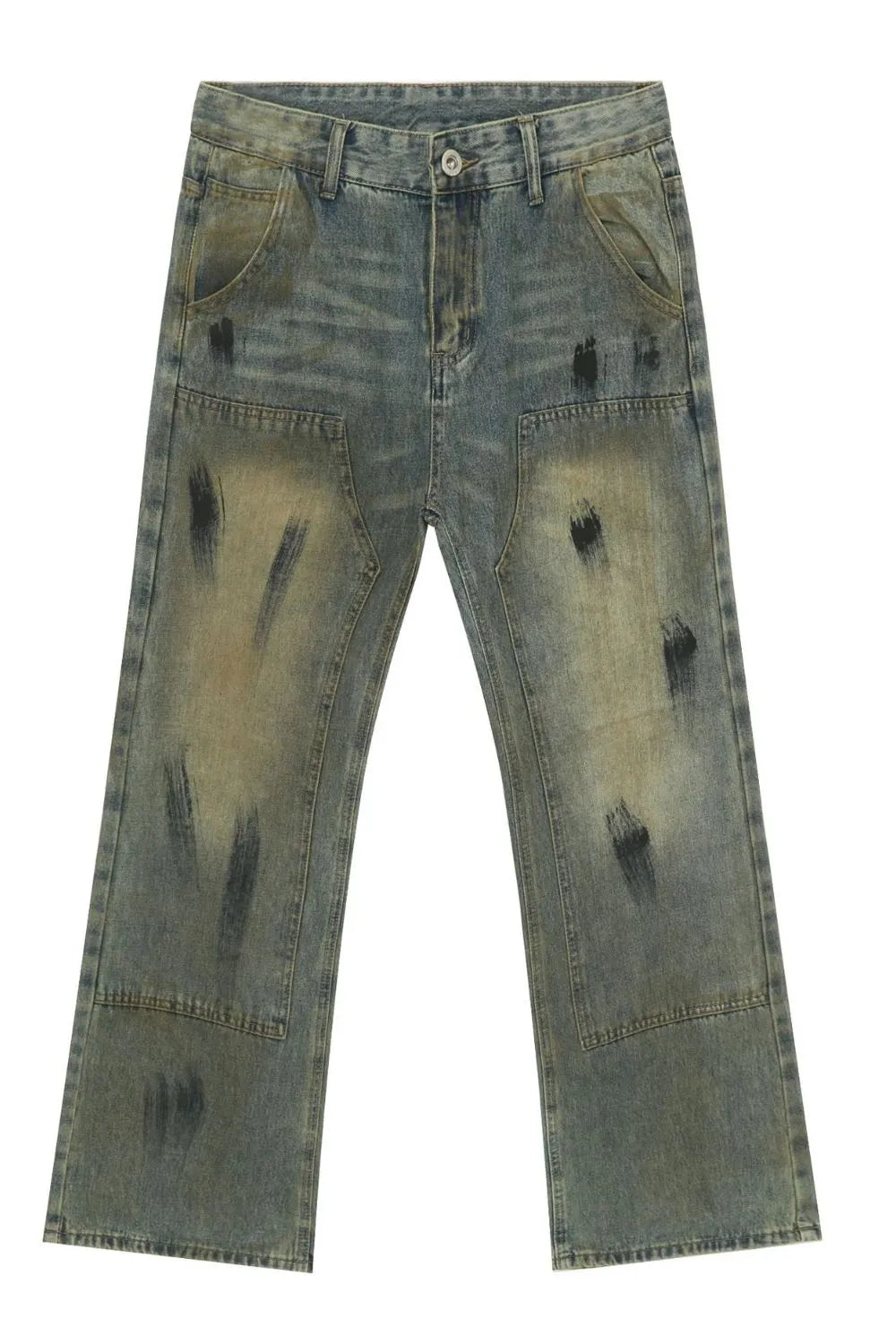 Men's Mid Rise Loose Fit Jeans