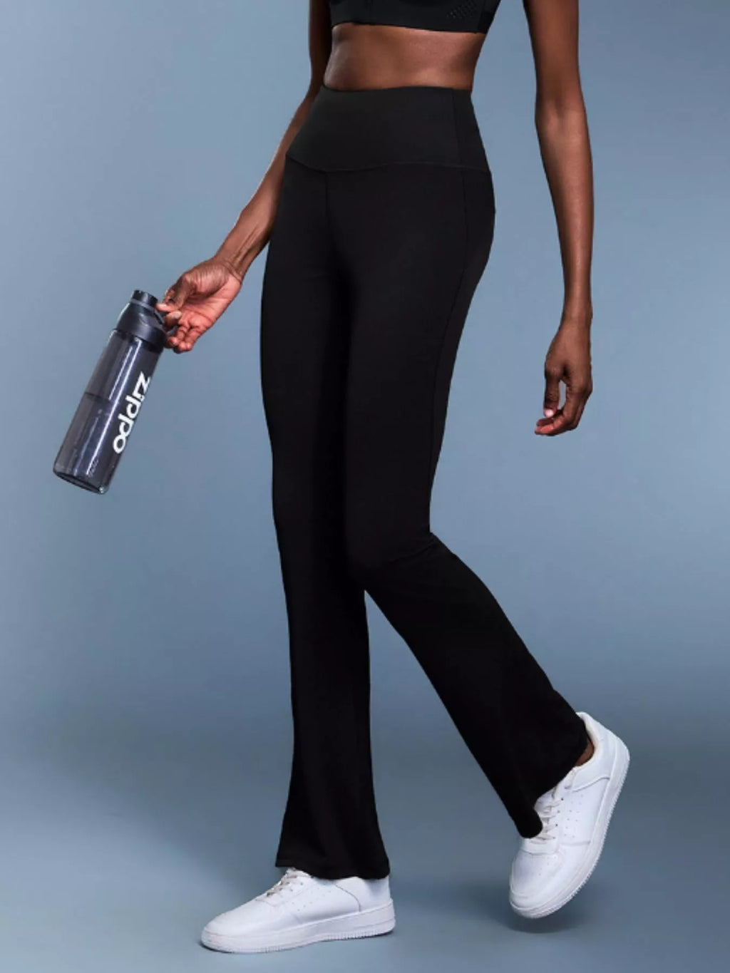 women's high-waisted flare active pants - additional image