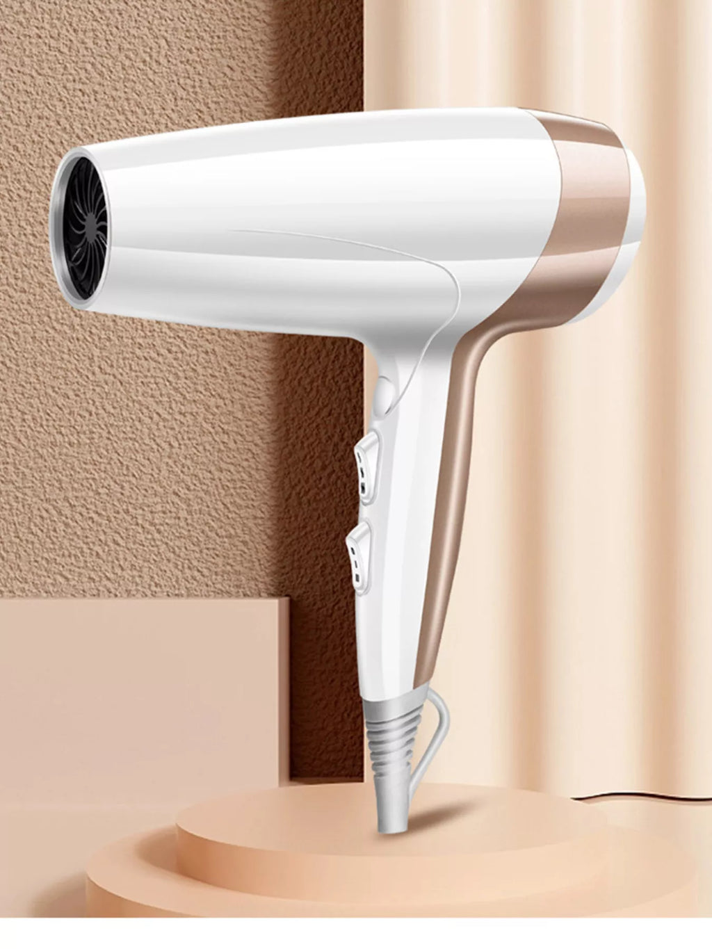 negative ions household hair dryer - alternate angle