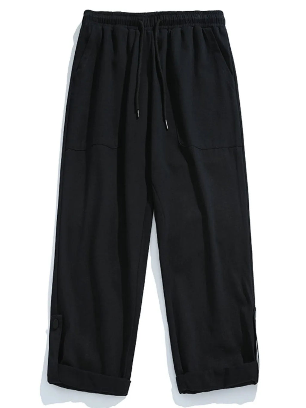 Men's Plus Size Drawstring Pants with Pockets
