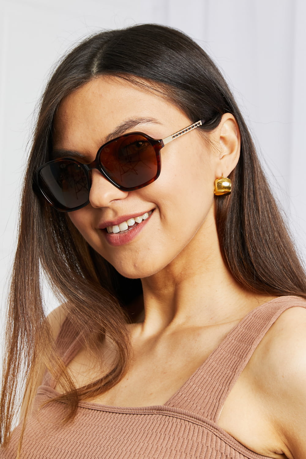 tac polarization lens full rim sunglasses styled as apparel