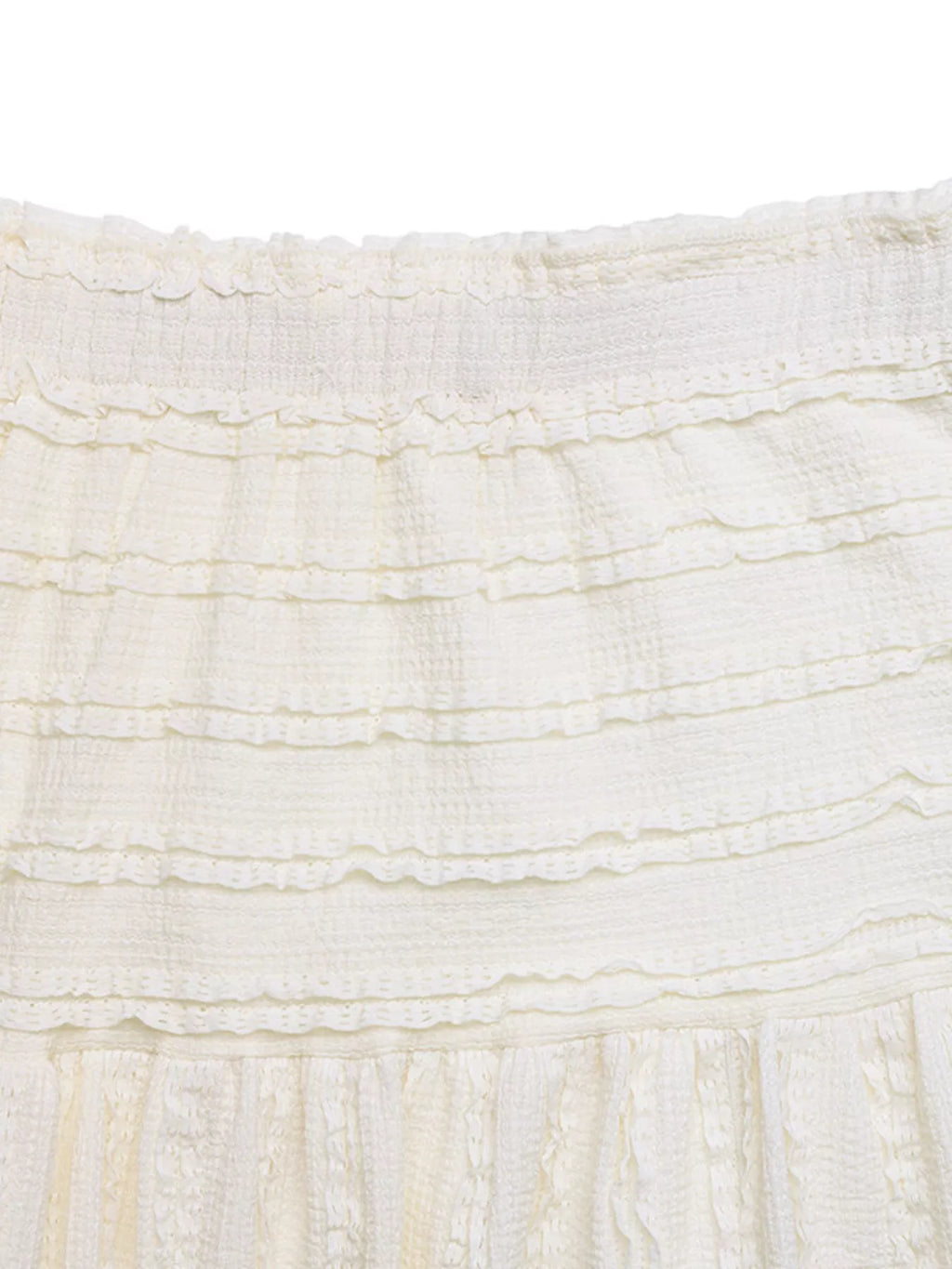 women's textured a-line midi skirt - additional image