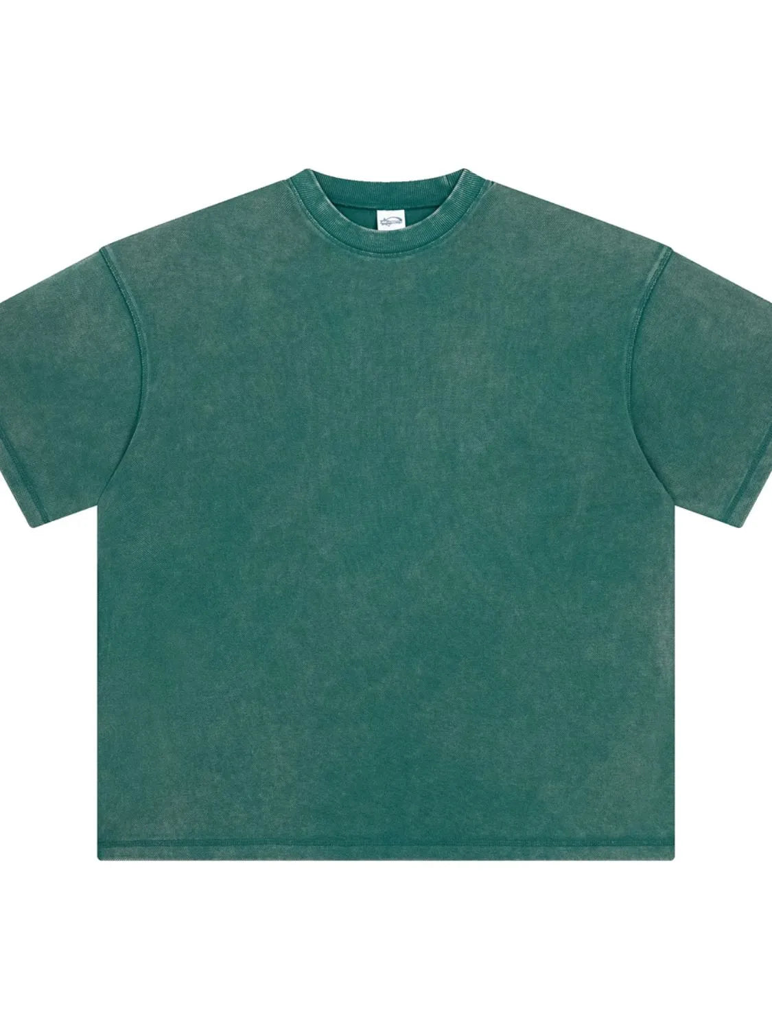 Men's Round Neck Half Sleeve T-Shirt Deep Teal