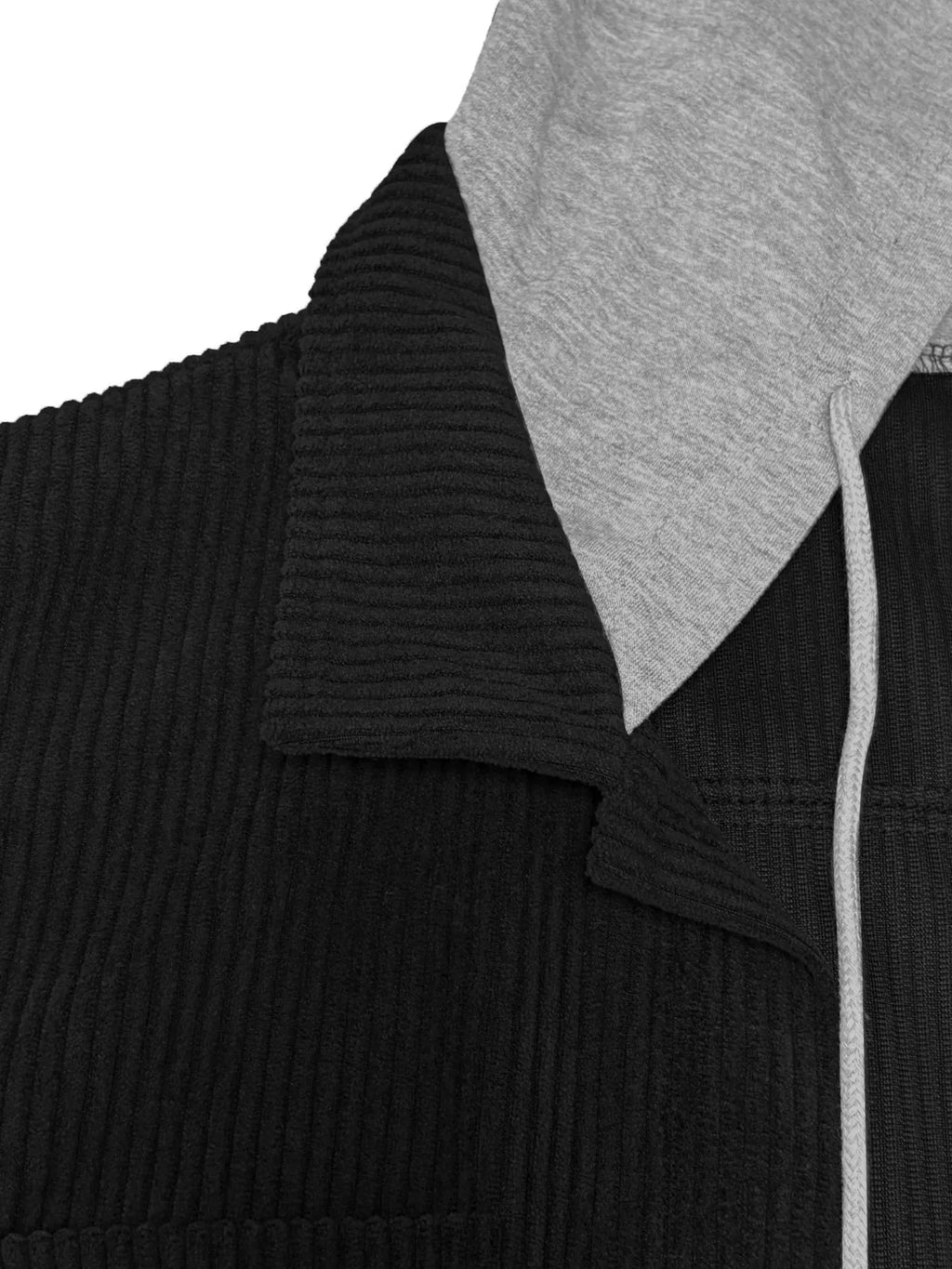 women's hooded corduroy button-down jacket - extra view