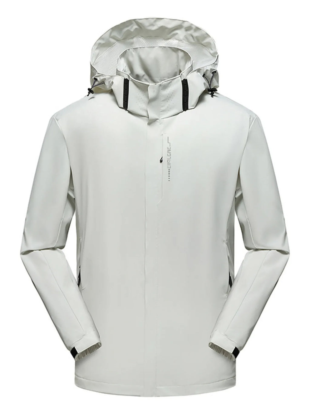 men’s structured puffer jacket with chest pockets