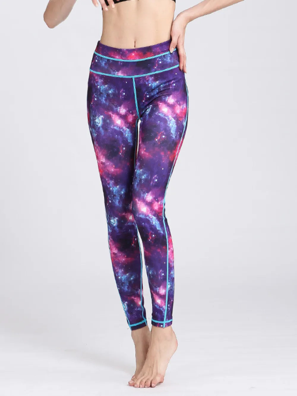 women's printed active high waist leggings - product showcase