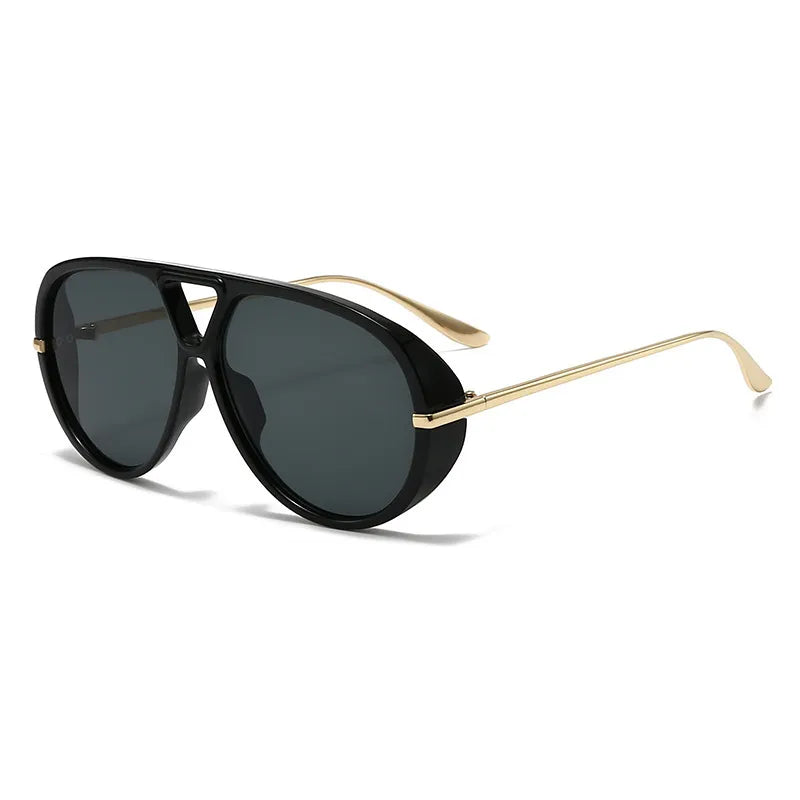 women's aviator fashion sunglasses with yellow tinted lenses - product detail