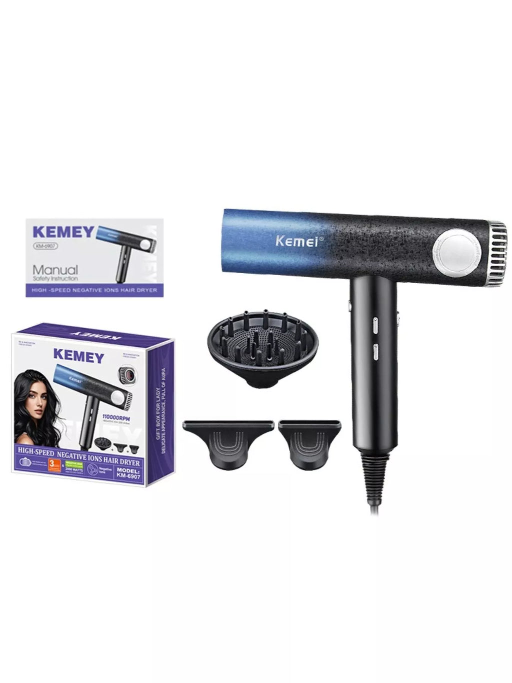 high-speed hair dryer - additional image