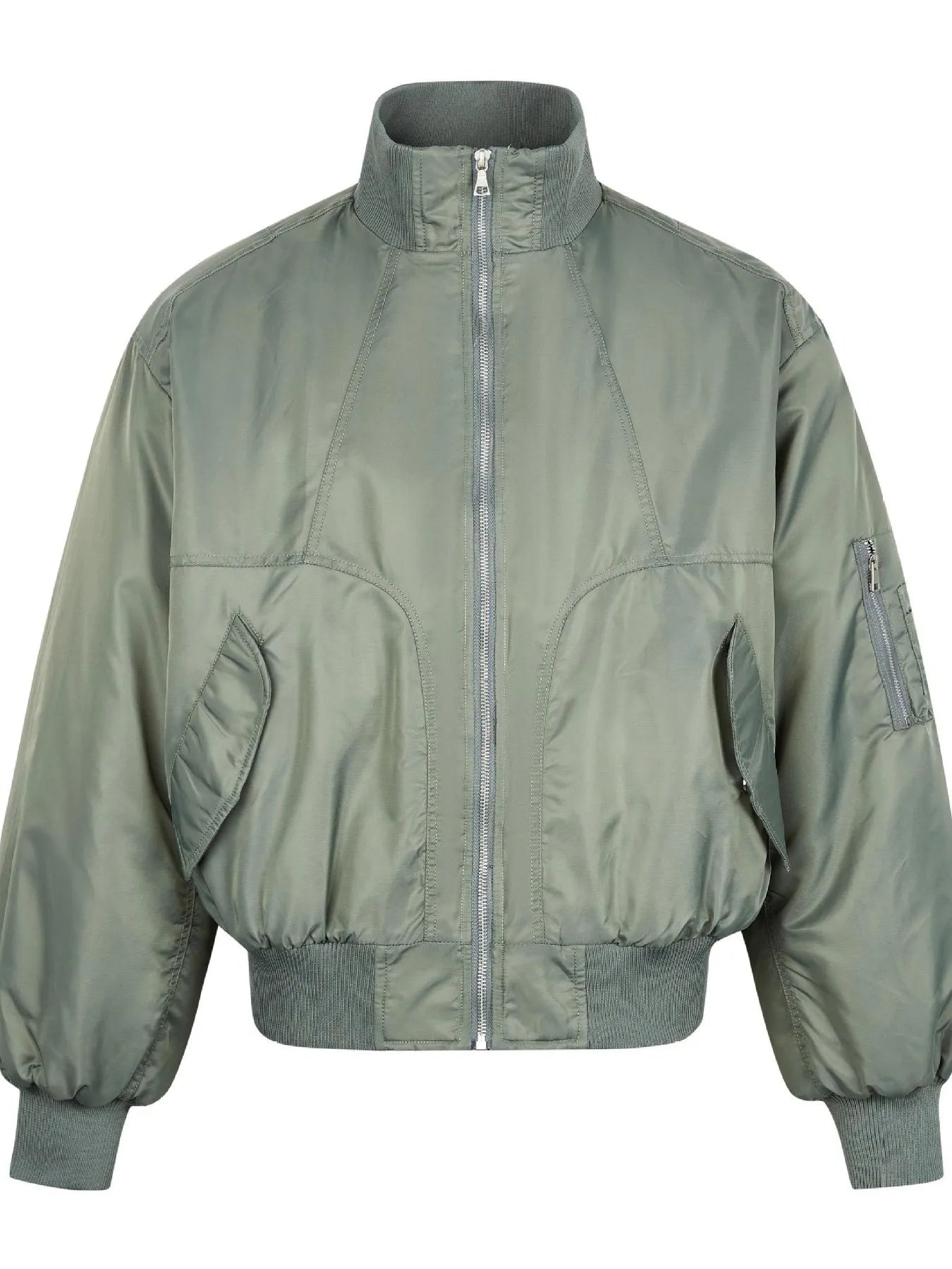 men’s military-inspired warm jacket with storm cuffs