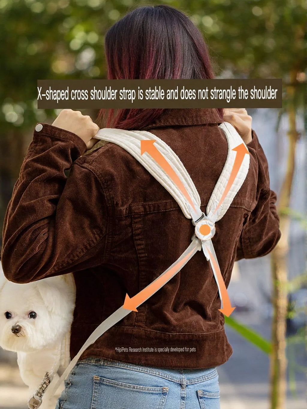 comfortable quilted pet carrier sling bag - extra view