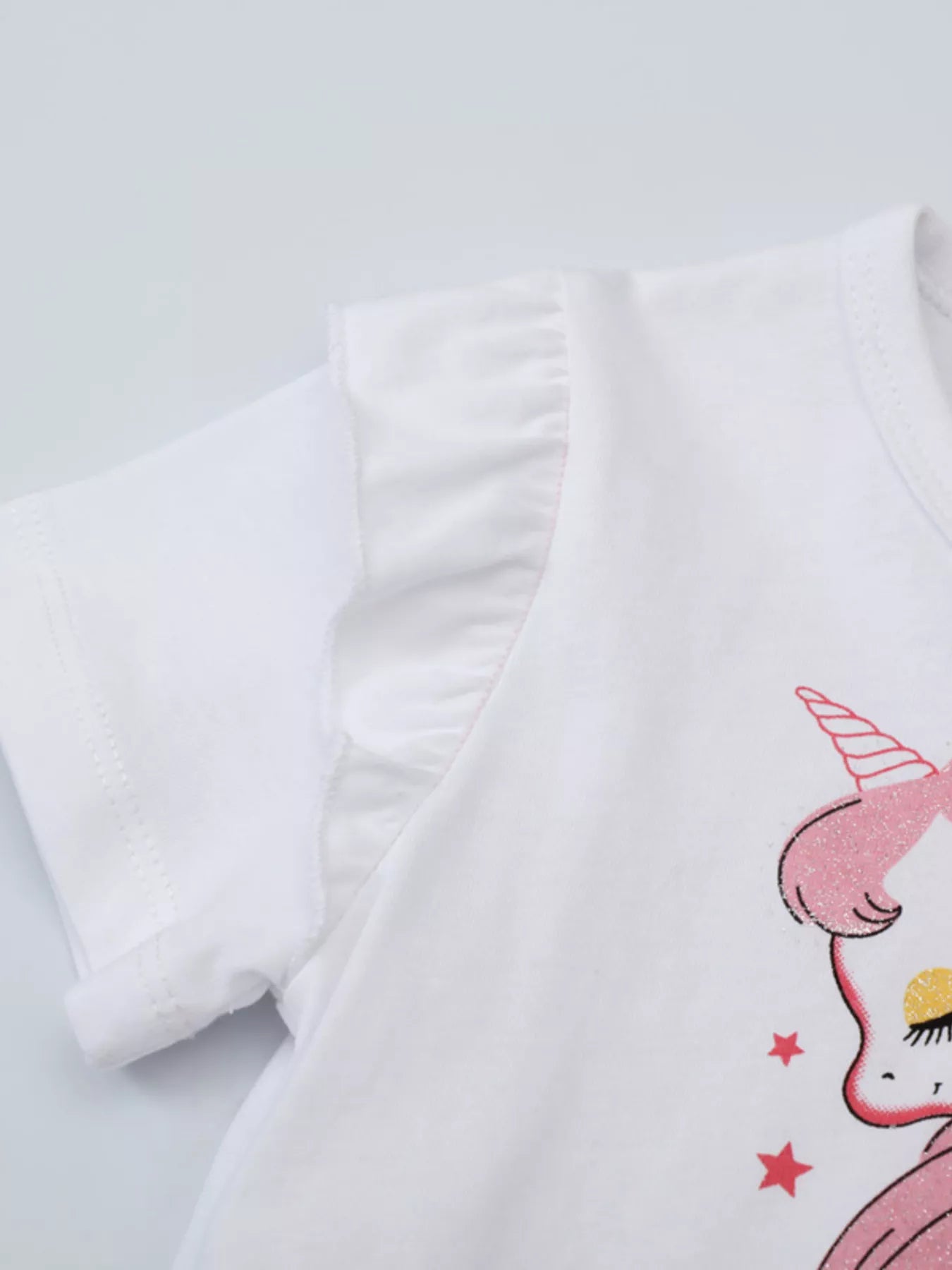 women's children's unicorn rainbow tulle dress - extra view