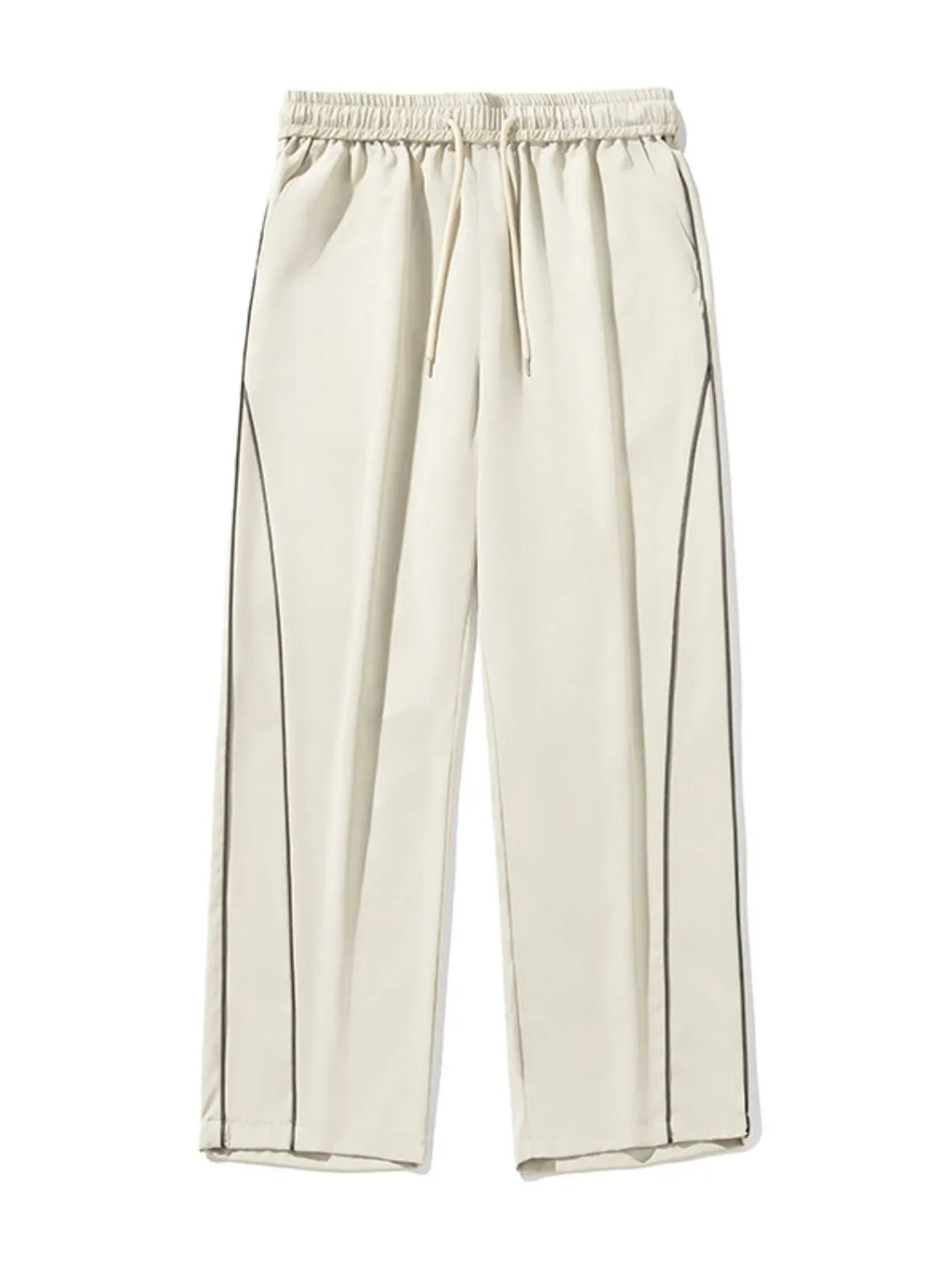 Men's Contrast Straight Sweatpants
