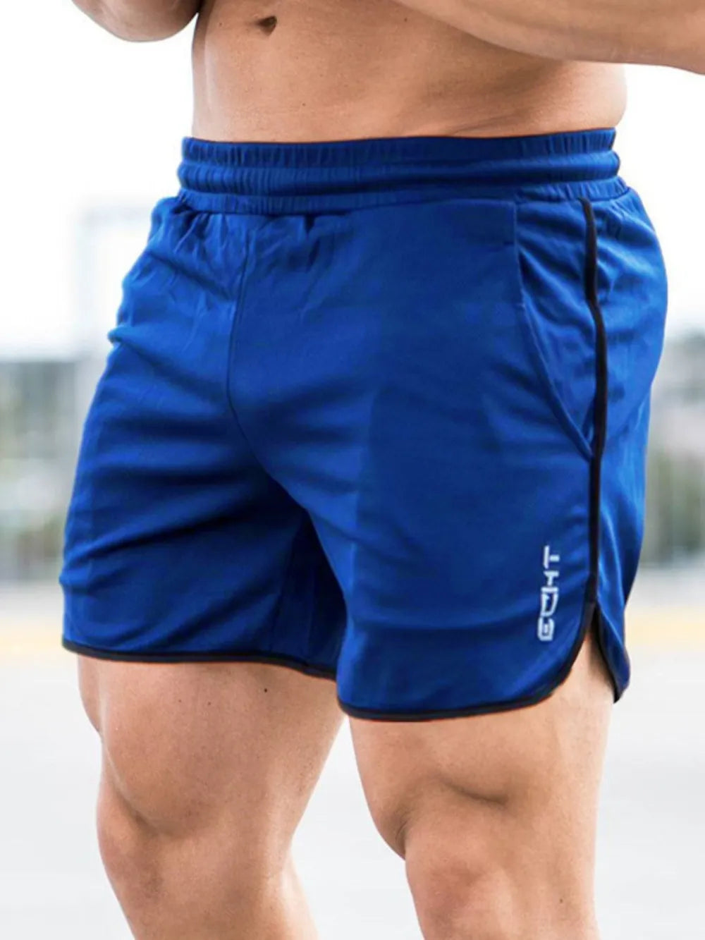Men's Drawstring Shorts with Pockets Royal Blue