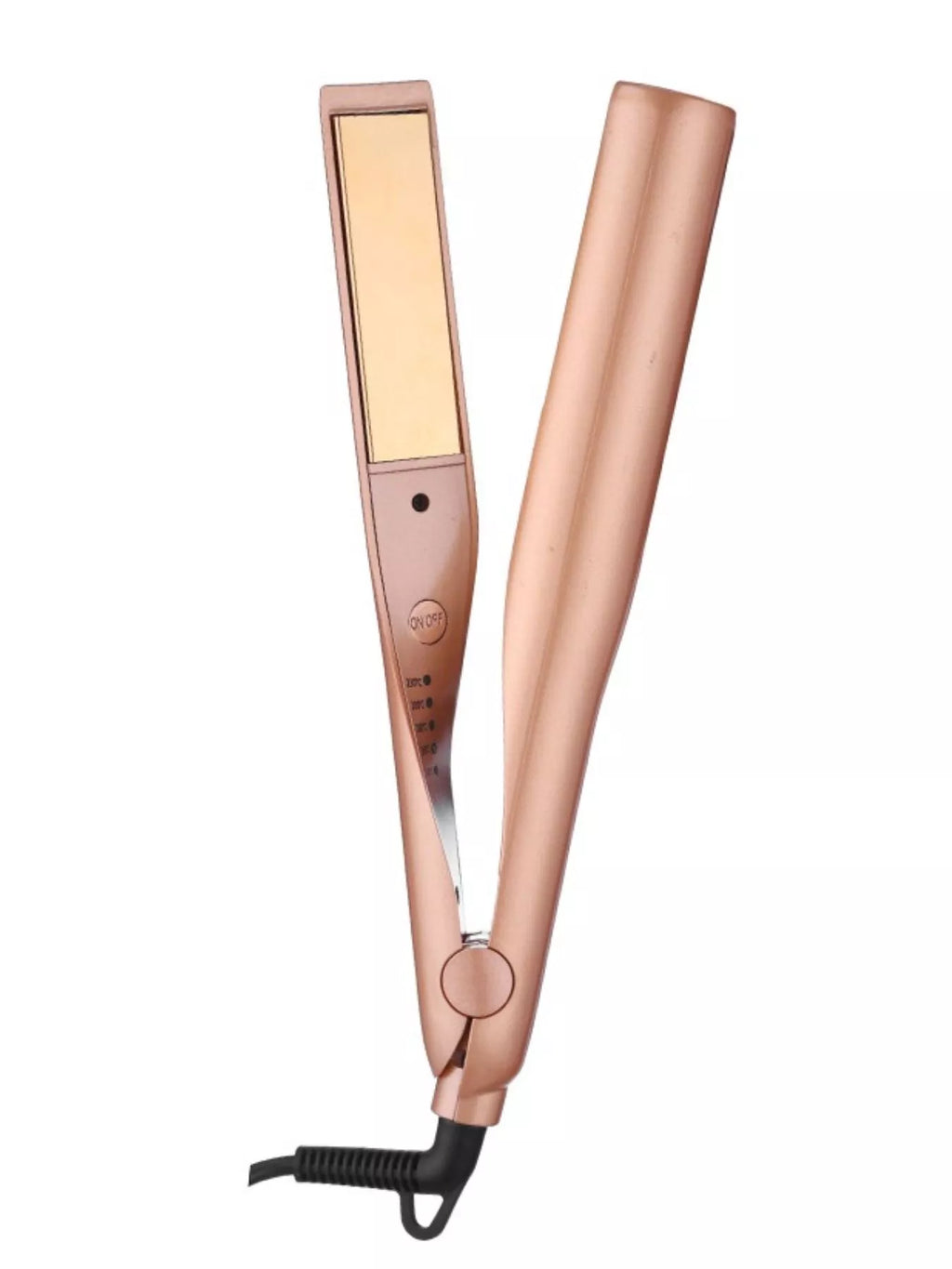 adjustable temperature hair straightener - product showcase