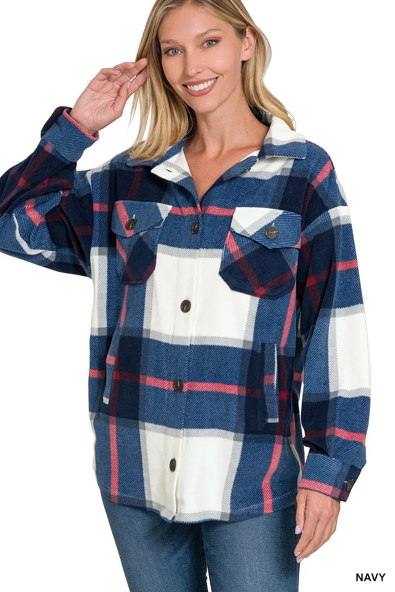 zenana zip up turtleneck puffer jacket with pockets - quilted women’s outerwear shown as women’s sha