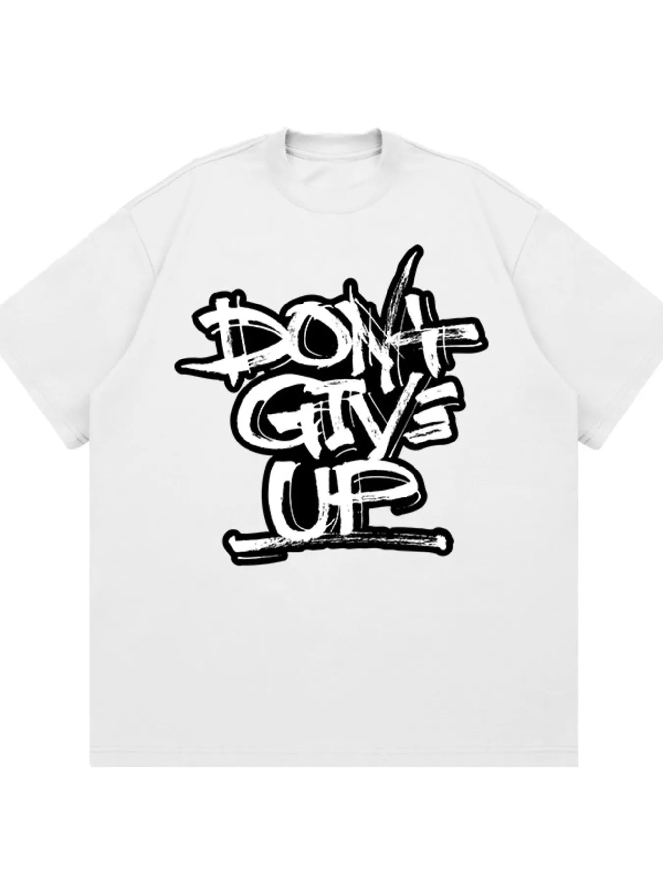 men's men's letter graphic crew neck t-shirt - close-up detail